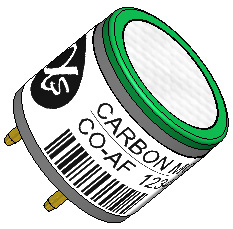 一氧化碳傳感器/CO傳感器-AF(小型，帶過濾膜) - 點擊查看大圖